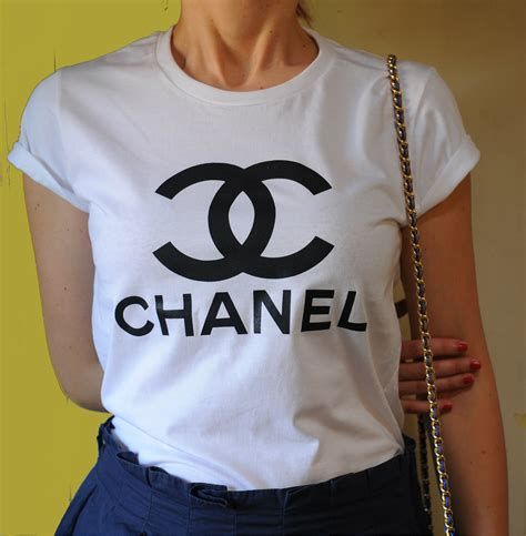 chanel t shirts ladies|Chanel oversized t shirt.